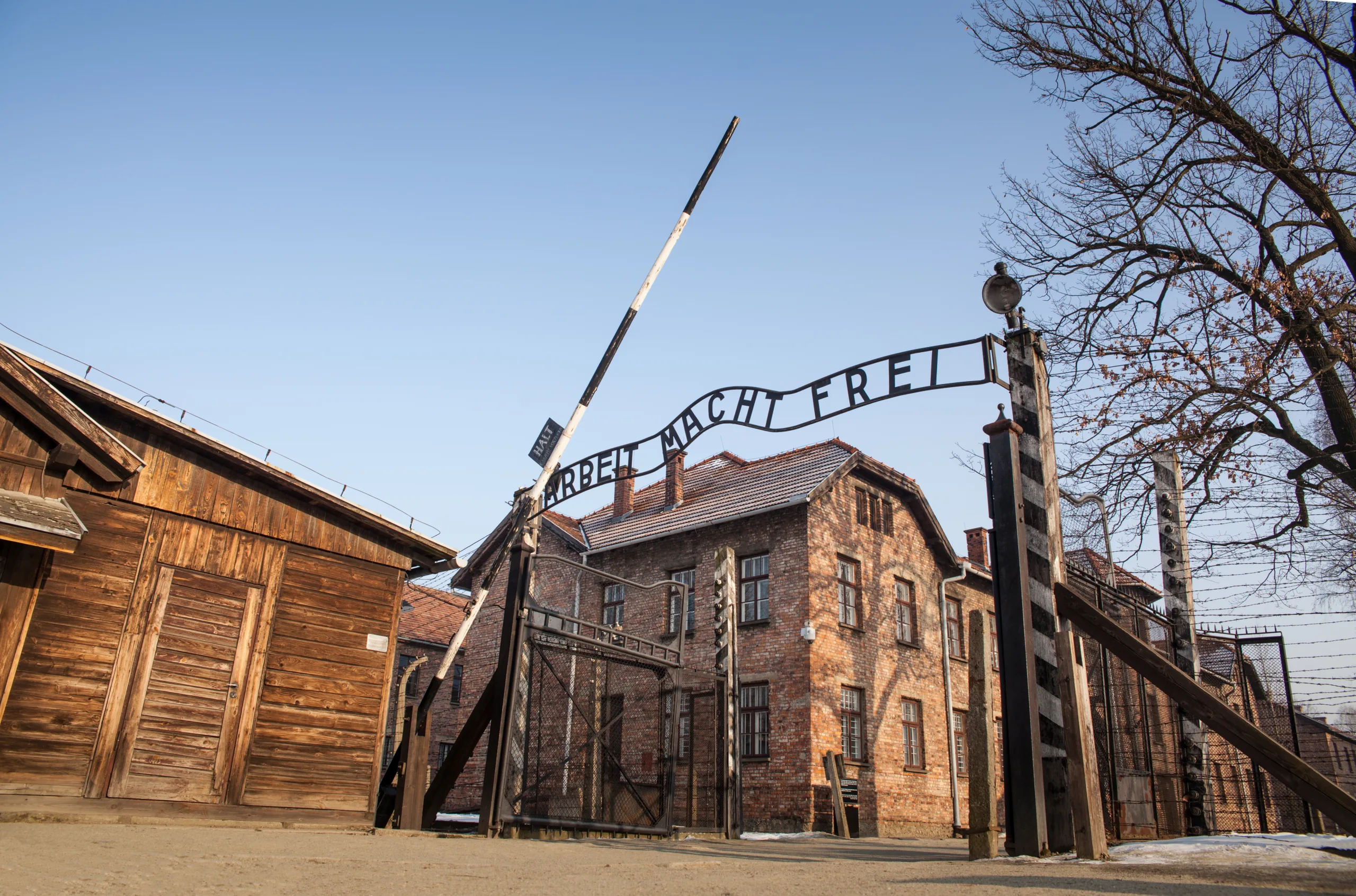 Auschwitz Exterior Gates