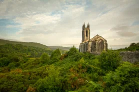 Aerial view of Poisoned Glen