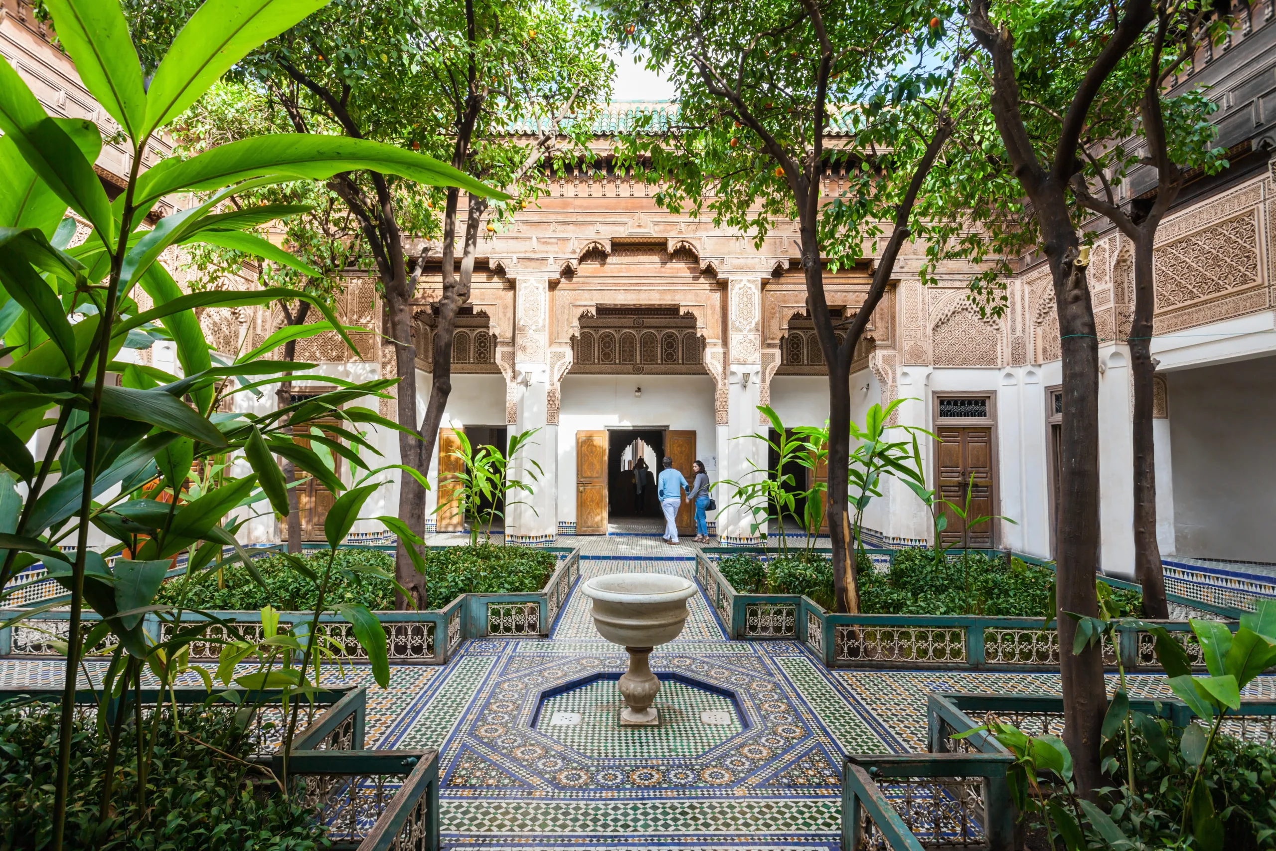 Courtyard in Bahia Palace