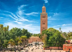Koutoubia mosque in Marrakesh