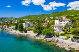 Coastline in Opatija