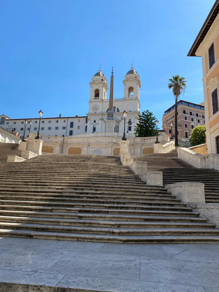 Real traveller photo of the Spanish Steps