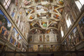 Interior of the Sistine Chapel