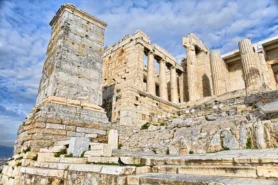 The entrance to Propylaea