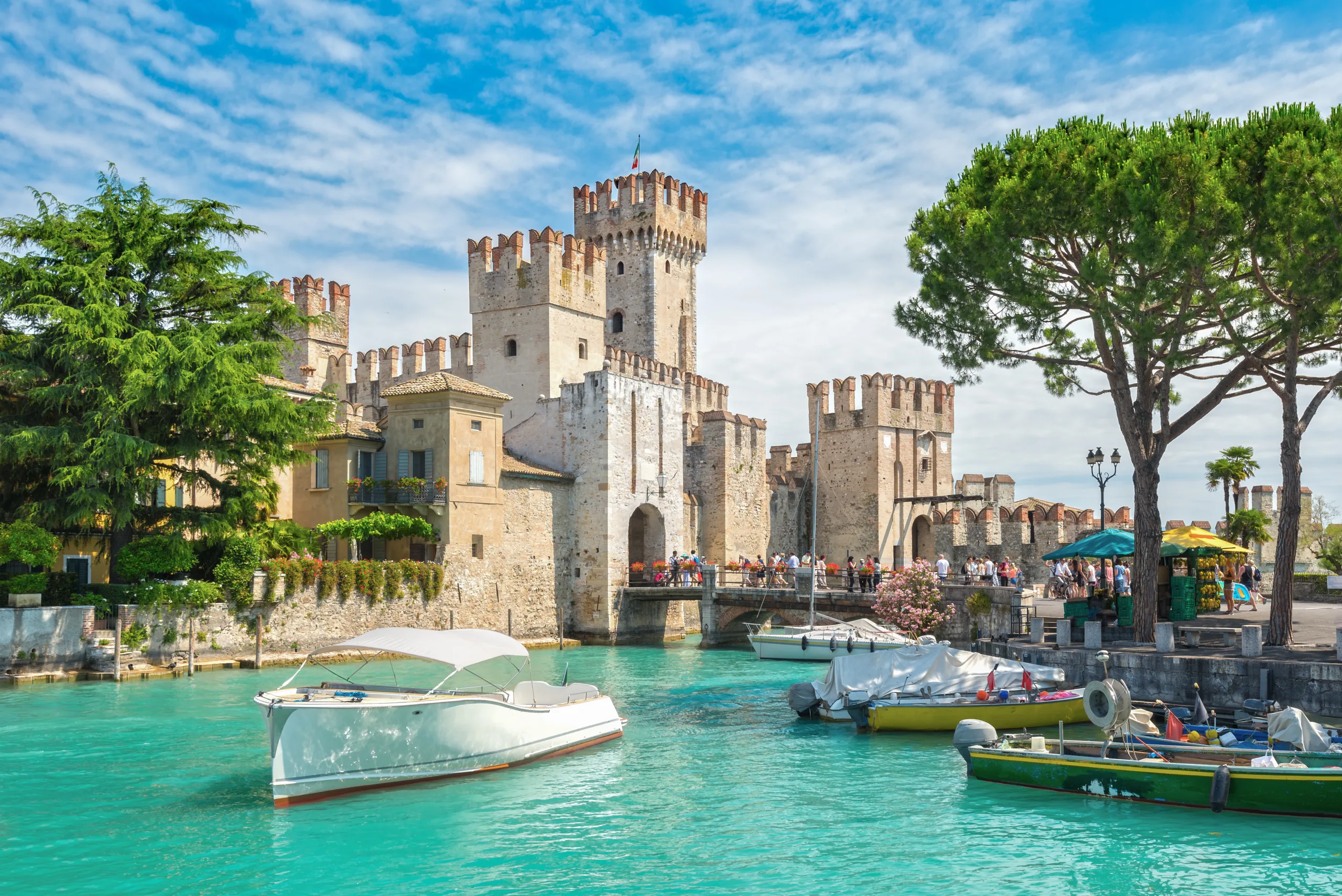 Castle in the city of Sirmione