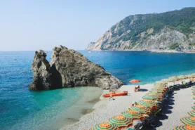 Beach in Monterosso