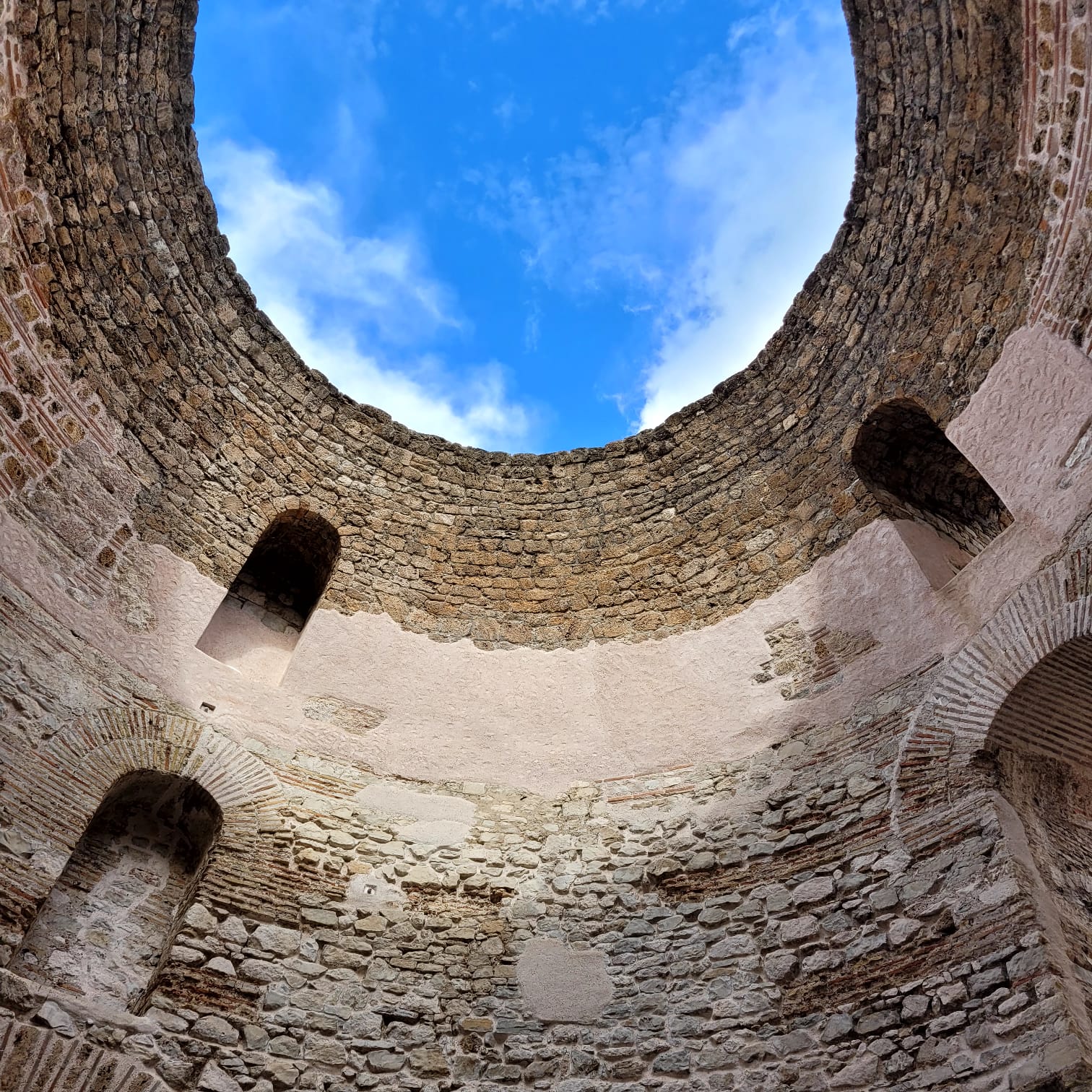 Real traveller photo from inside Diocletian’s Palace