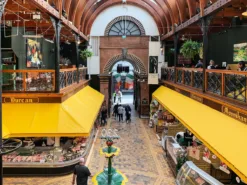 Interior of the English Market in Cork, Ireland