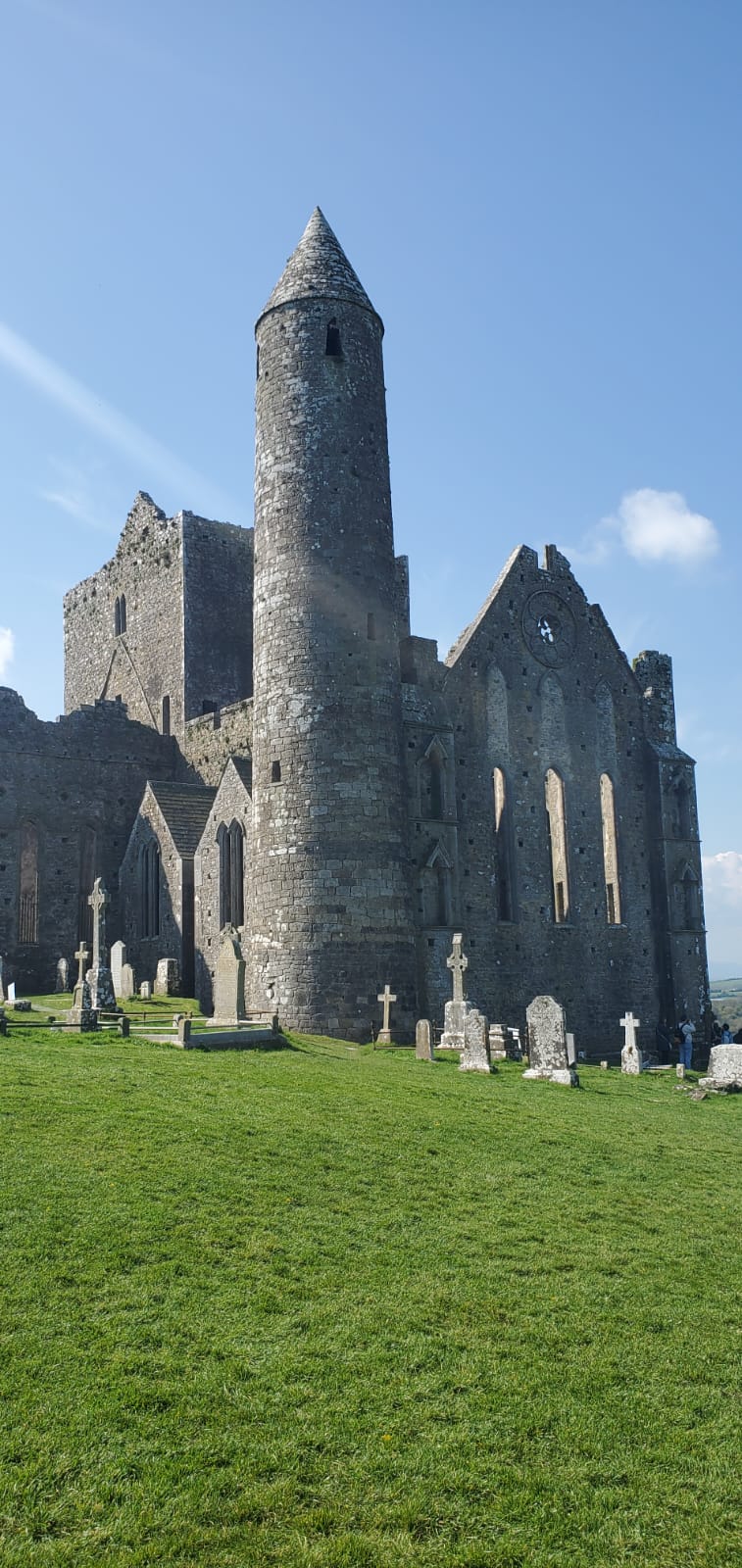 Real traveller photo, Cormac Chapel, Rock of Cashel, Ireland
