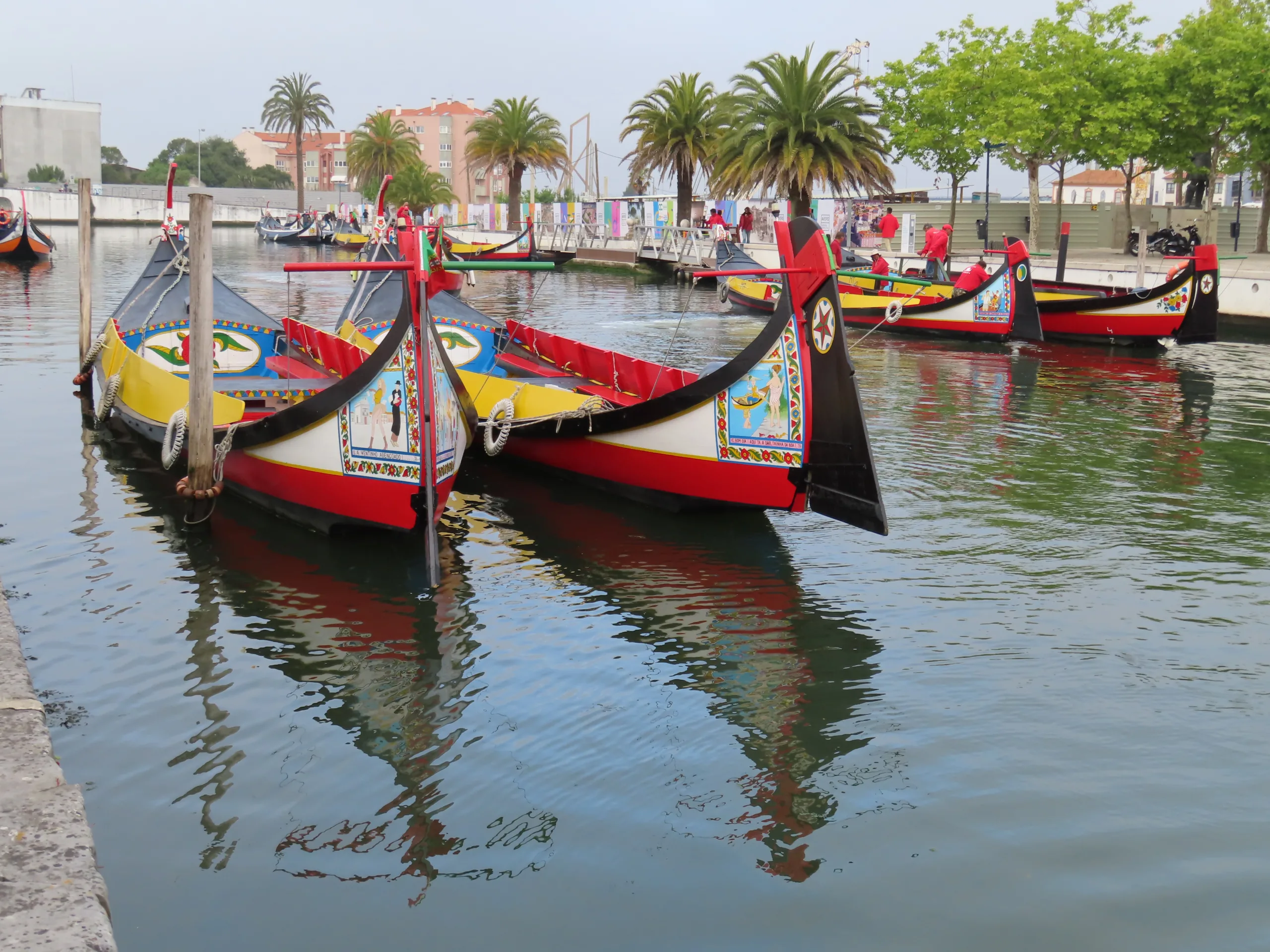 Real traveller photo of boats in Aveiro