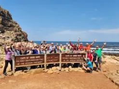 Real traveller group photo day 5 Cape of Good Hope South Africa & Victoria Falls Approach Tour