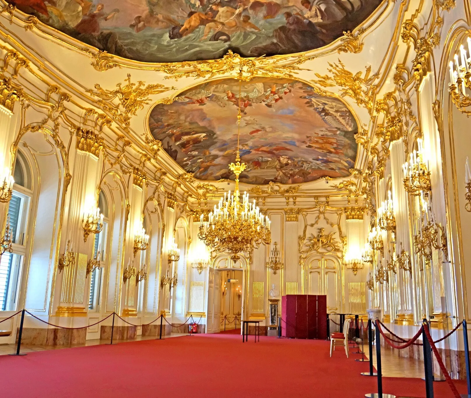 Schoenbrunn Palace, Vienna, Austria interior
