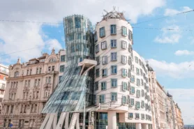 The Dancing House in Prague, Czech Republic