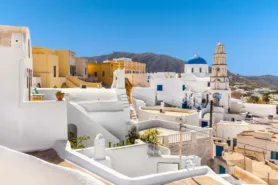 Aerial view of Pyrgos