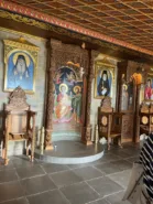 Real traveller photo of interior of monastery