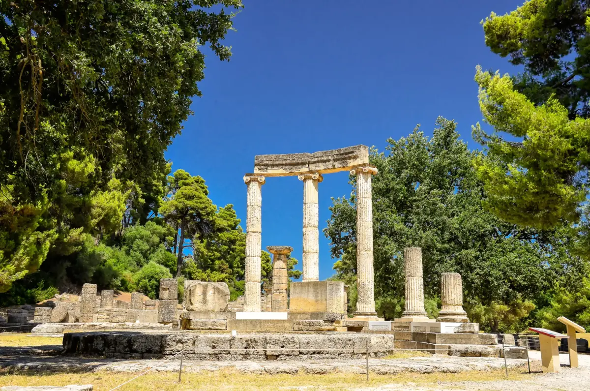 The archaeological site of Olympia
