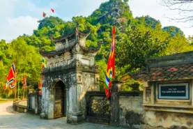 Temple Gate of The King Dinh Tien Hoang Comples