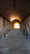 Tunnel Vision With Bright Light At The End