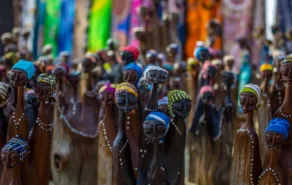 Goods in Manzini Market day 9, South Africa & Victoria Falls Approach Tour