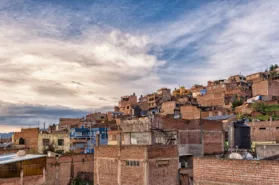 Puno City's Life On Moutain, Puno