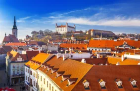 Bratislava Castle St Martins Cathedral