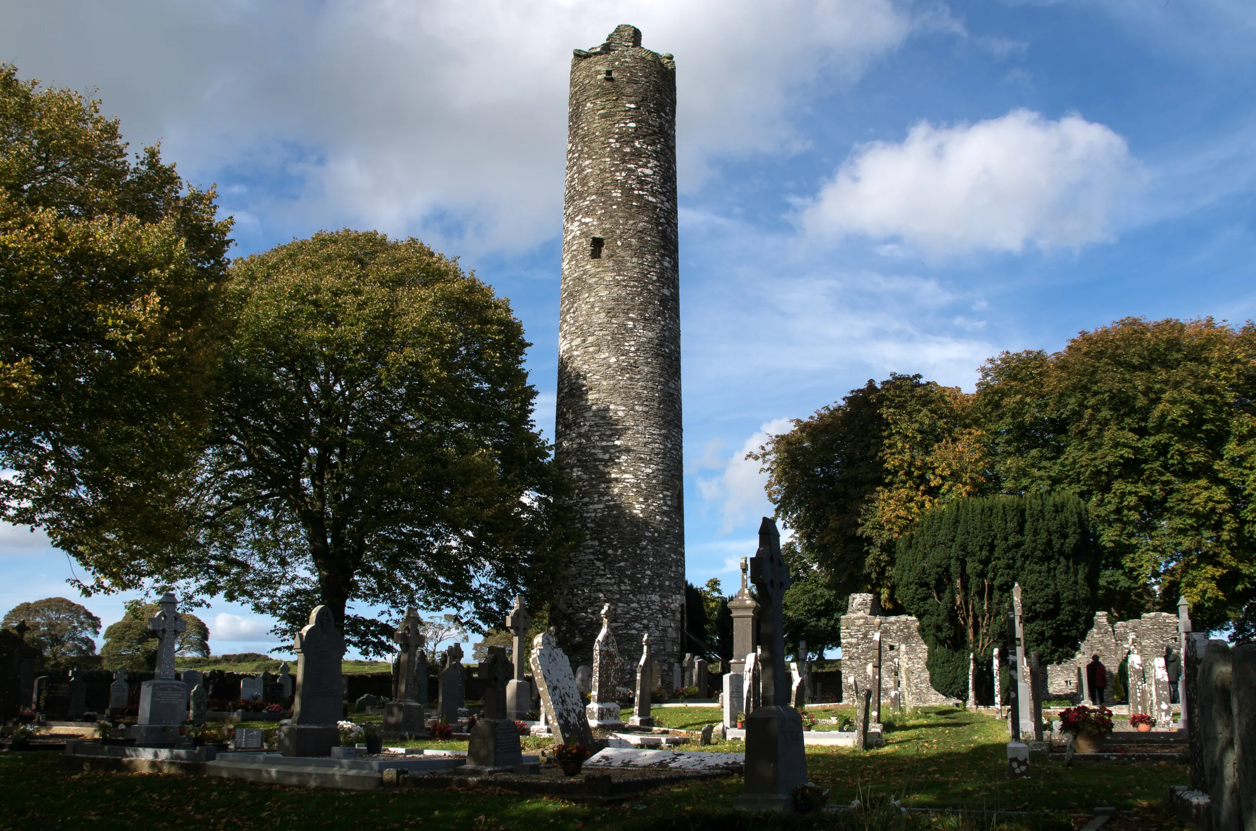 The round tower at Monasterboice