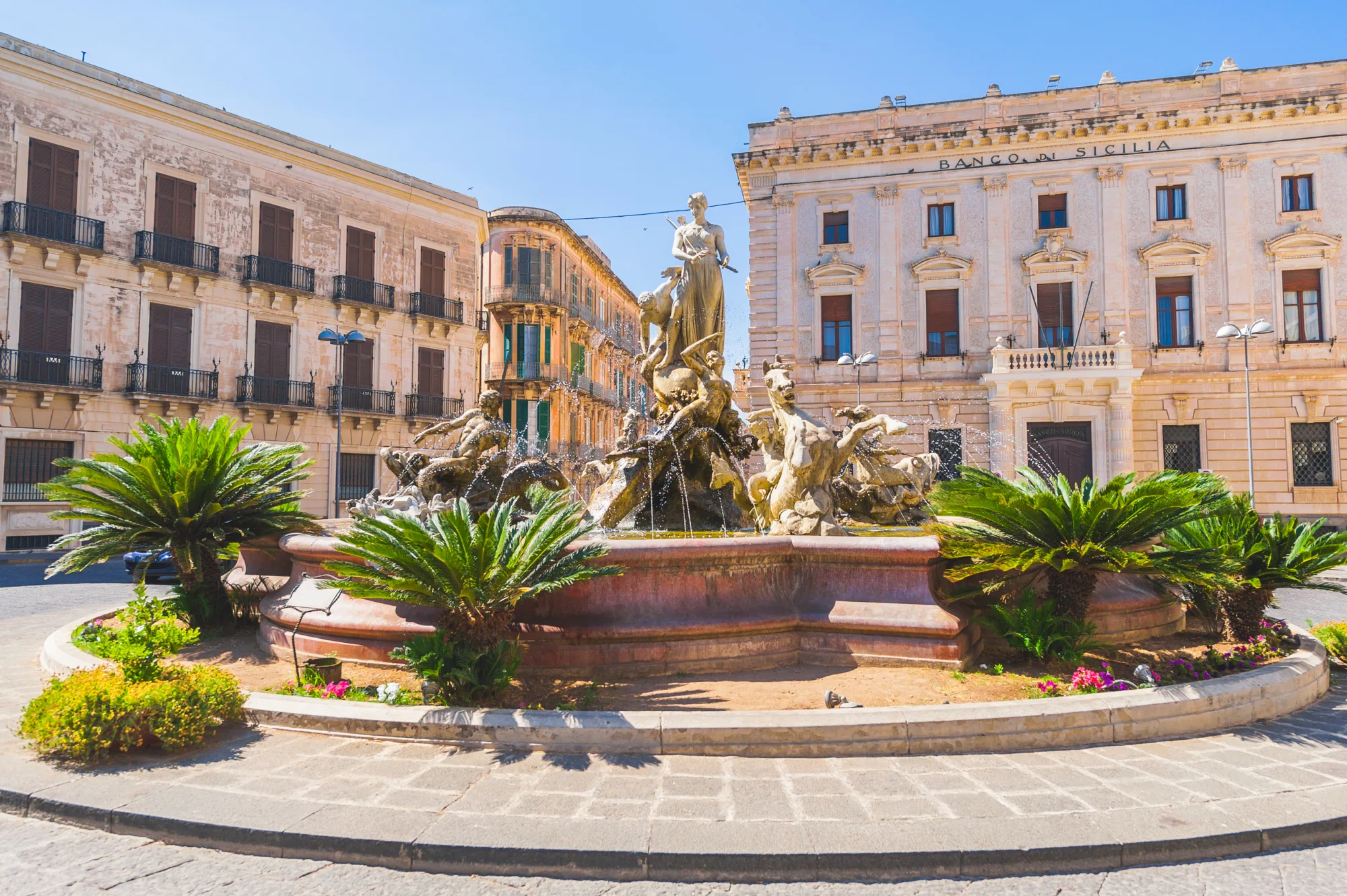 Statue in Syracuse, Sicily