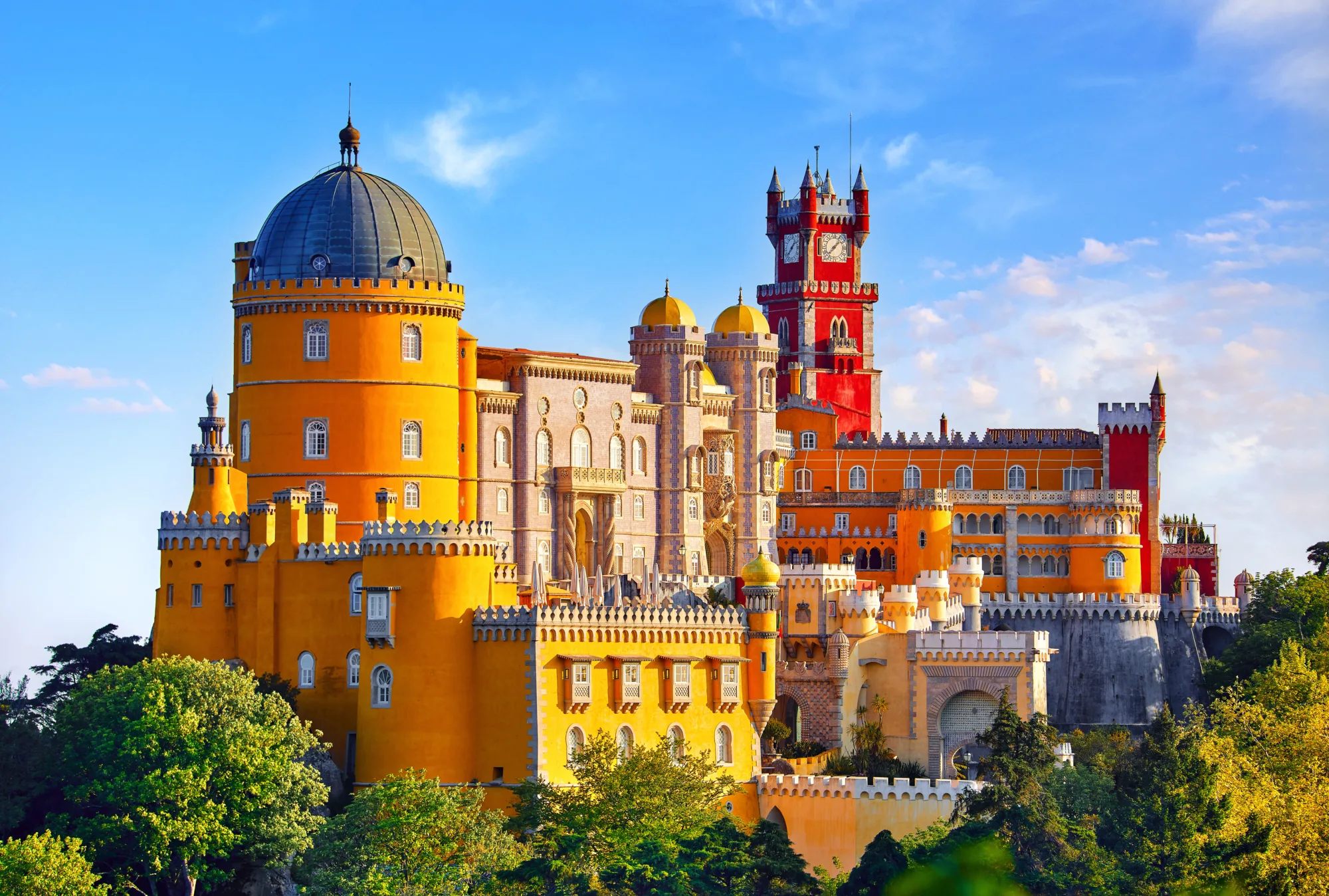 Palace of Pena in Sintra, Portugal